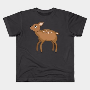 Cute Baby Deer Kids T-Shirt